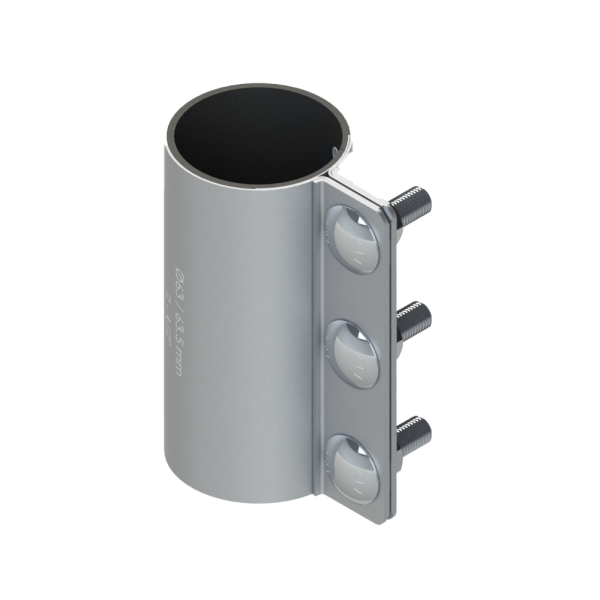 Heavy pipe connector
