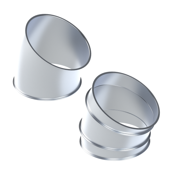 Pressed / Segmented Bend 30° R=1.5D