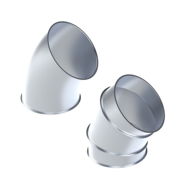 Pressed / Segmented Bend 45° R=1.5D