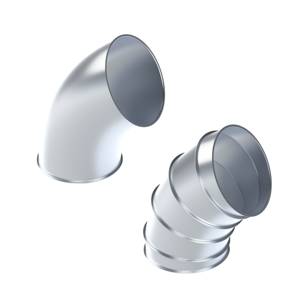 Pressed / Segmented Bend 60° R=1.5D