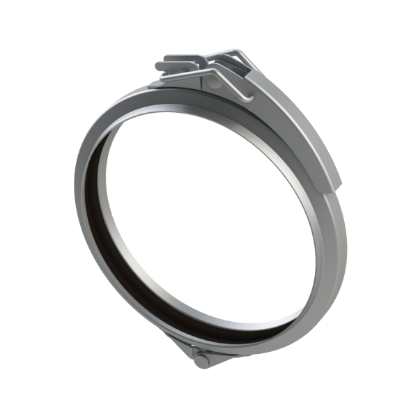 Rapid lock ring for telescope pipe