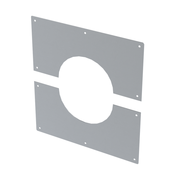 Wall passage in 2 parts