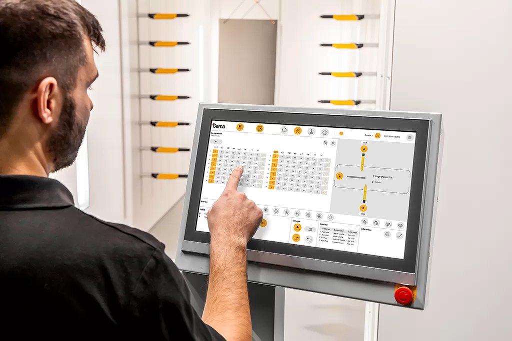 Gema MagicControl MAX (CM50) süsteemijuhtimine