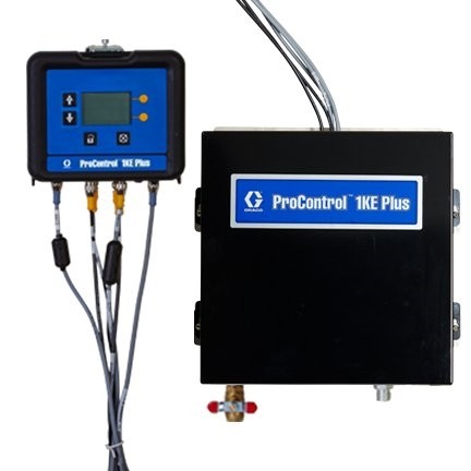 Graco ProControl 1KE Plus juhtimissüsteem juhtpaneeli ja musta kontrollmooduliga kaablitega