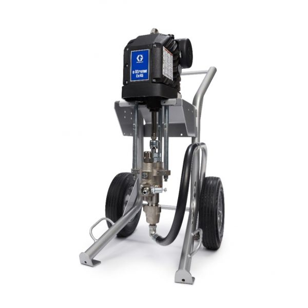 Graco e-Xtreme Ex45 elektriline õhuvaba värvipritsi pump kärul ratastega