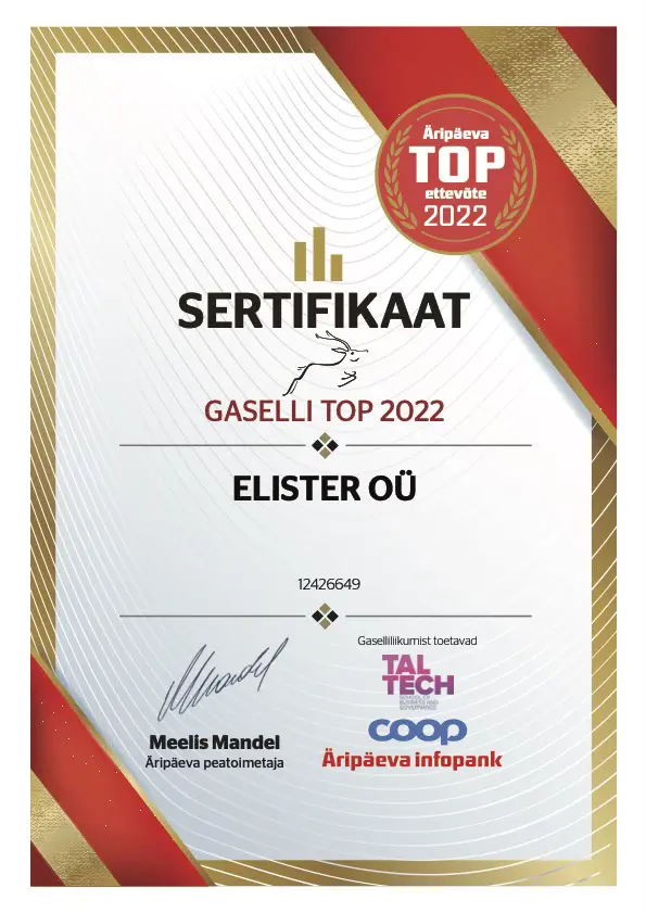 Äripäeva TOP ettevõte 2022