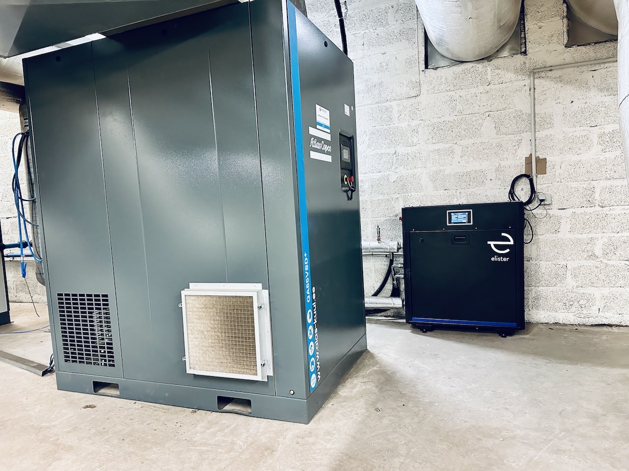 Kompressori jääksoojust kasutatakse kütmiseks – prognoos ca 120+ MWh aastas