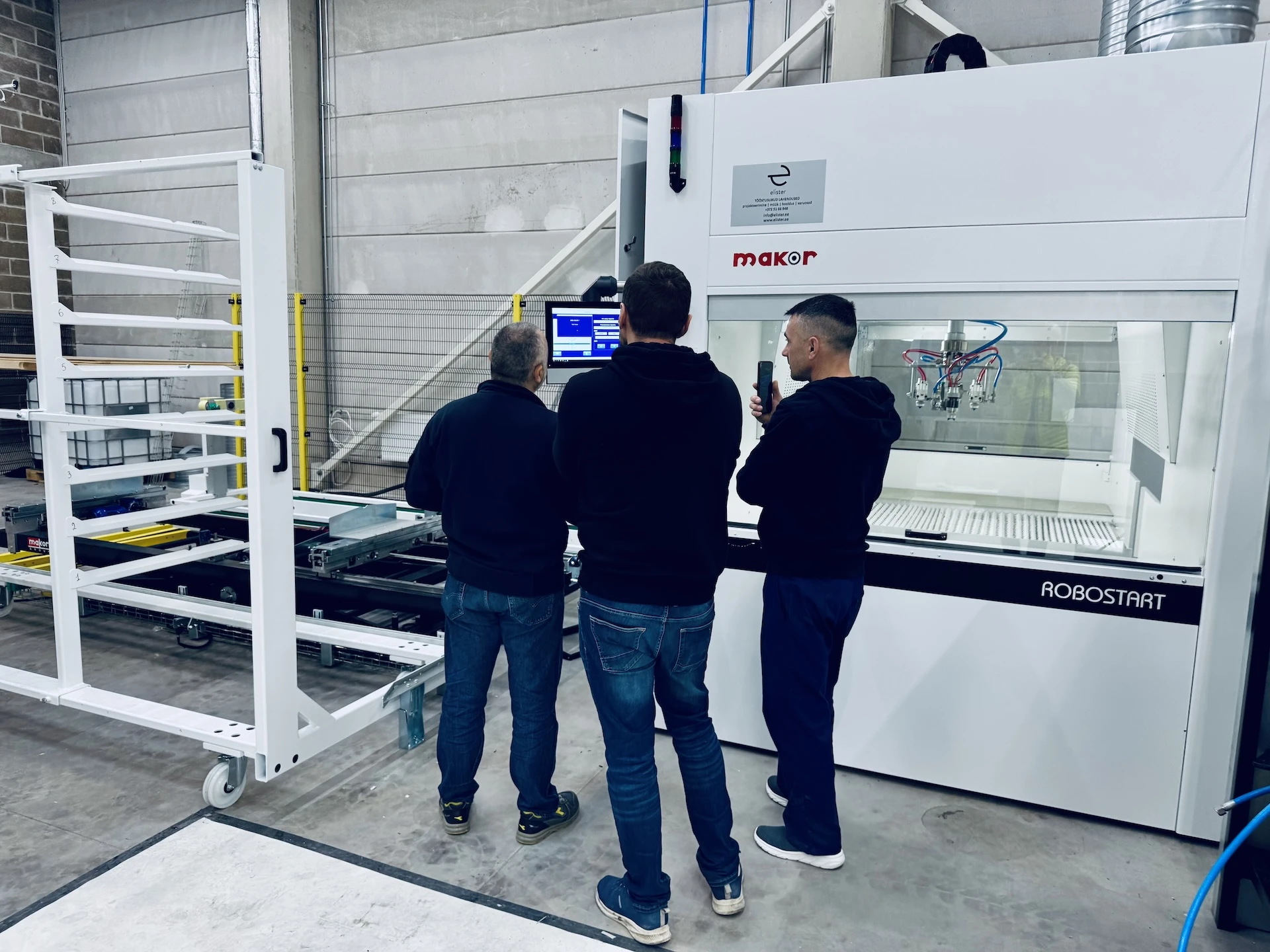 Seinasüsteemide tootja kolis uude tehasesse – aspiratsiooni- ja viimistluse lahendus